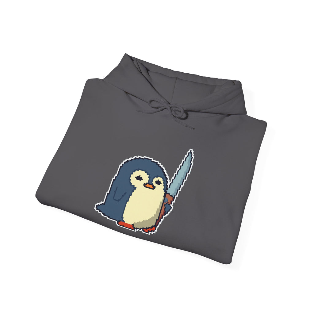 Hoodie - Knife Penguin