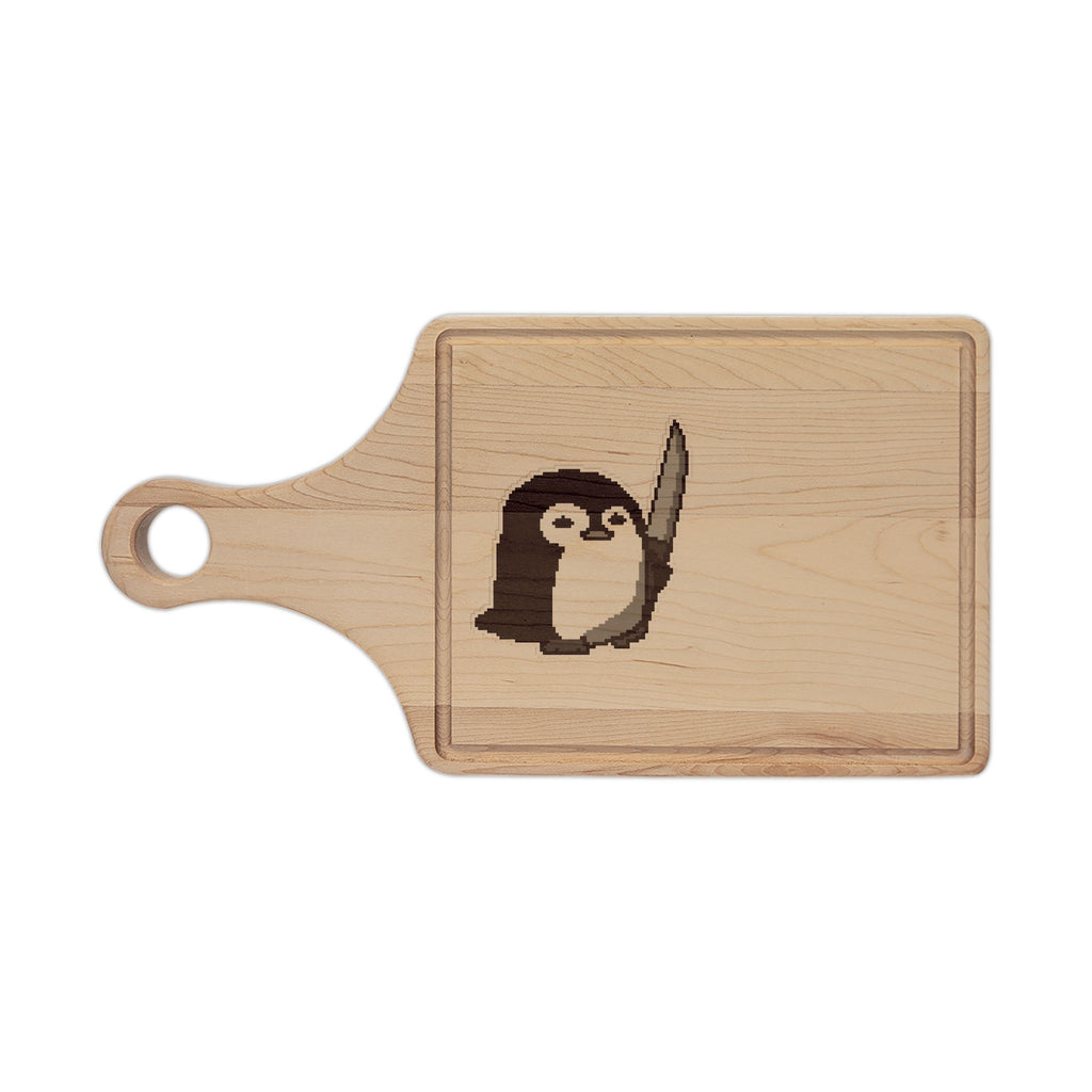 Cutting Board - Penguin Knife