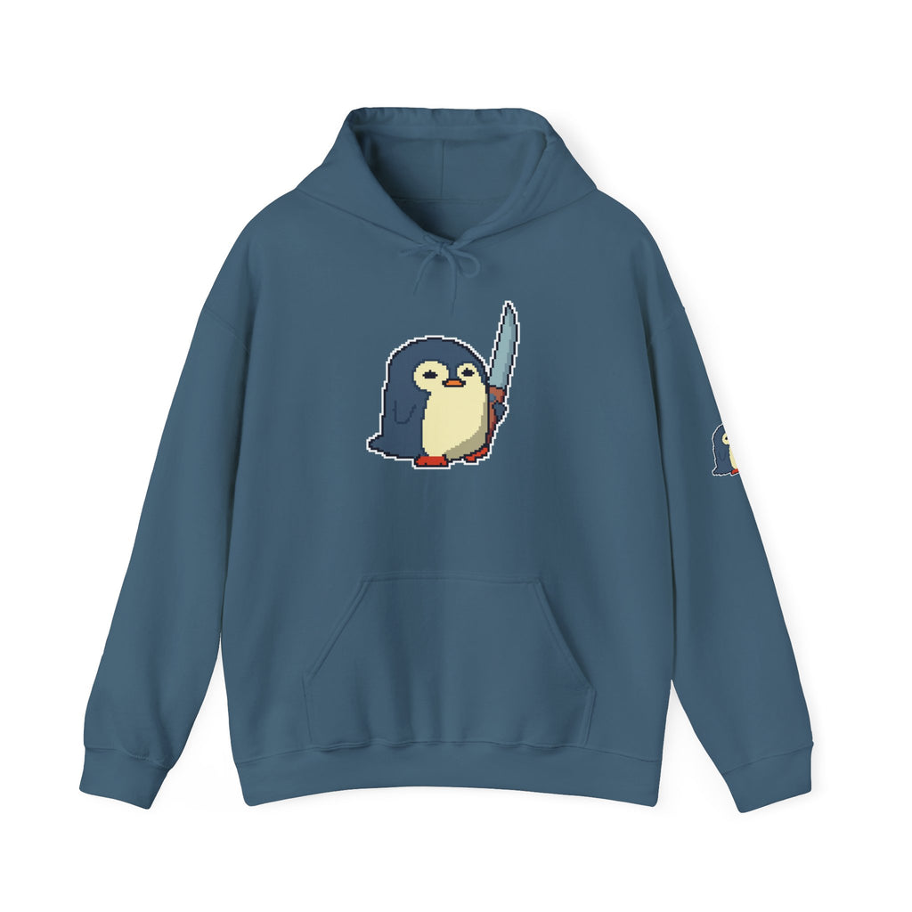 Hoodie - Knife Penguin