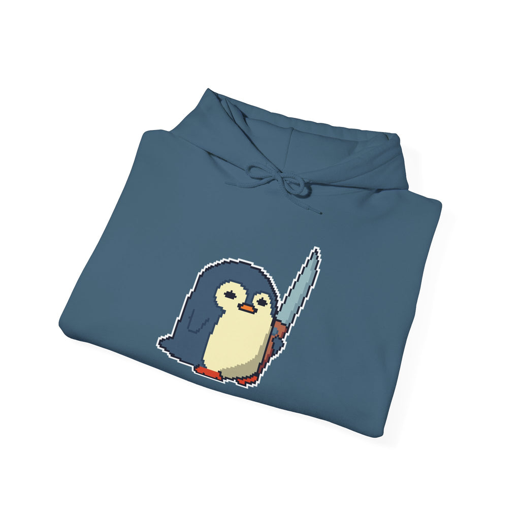 Hoodie - Knife Penguin