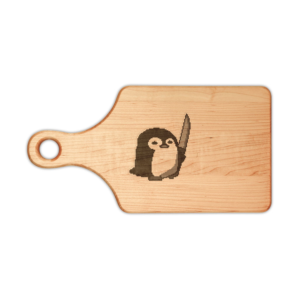 Cutting Board - Penguin Knife