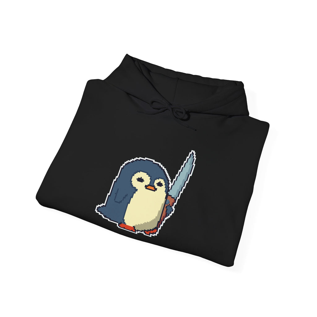 Hoodie - Knife Penguin