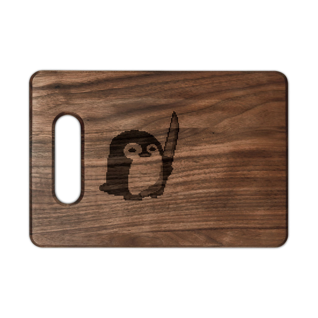 Cutting Board - Penguin Knife