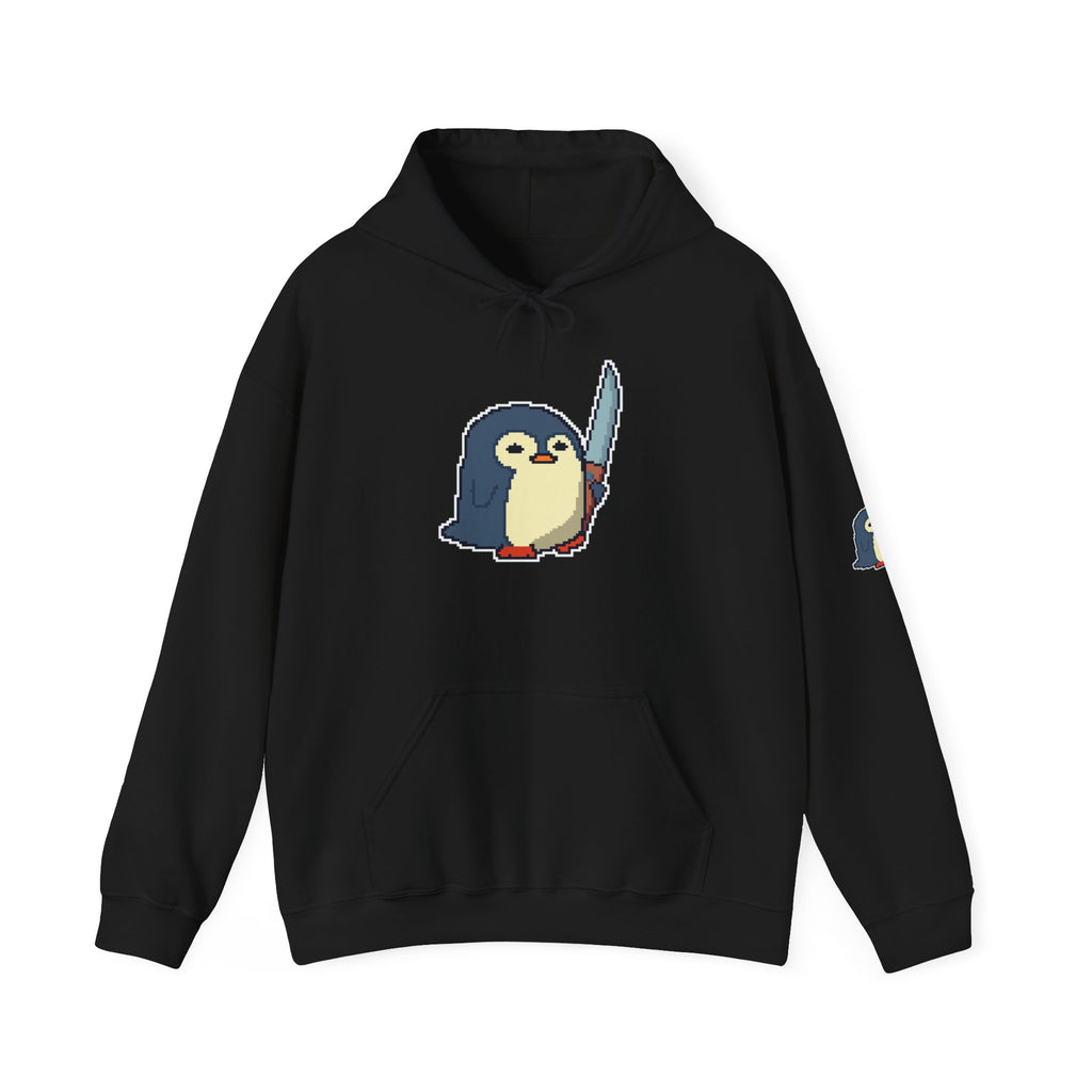 Hoodie - Knife Penguin