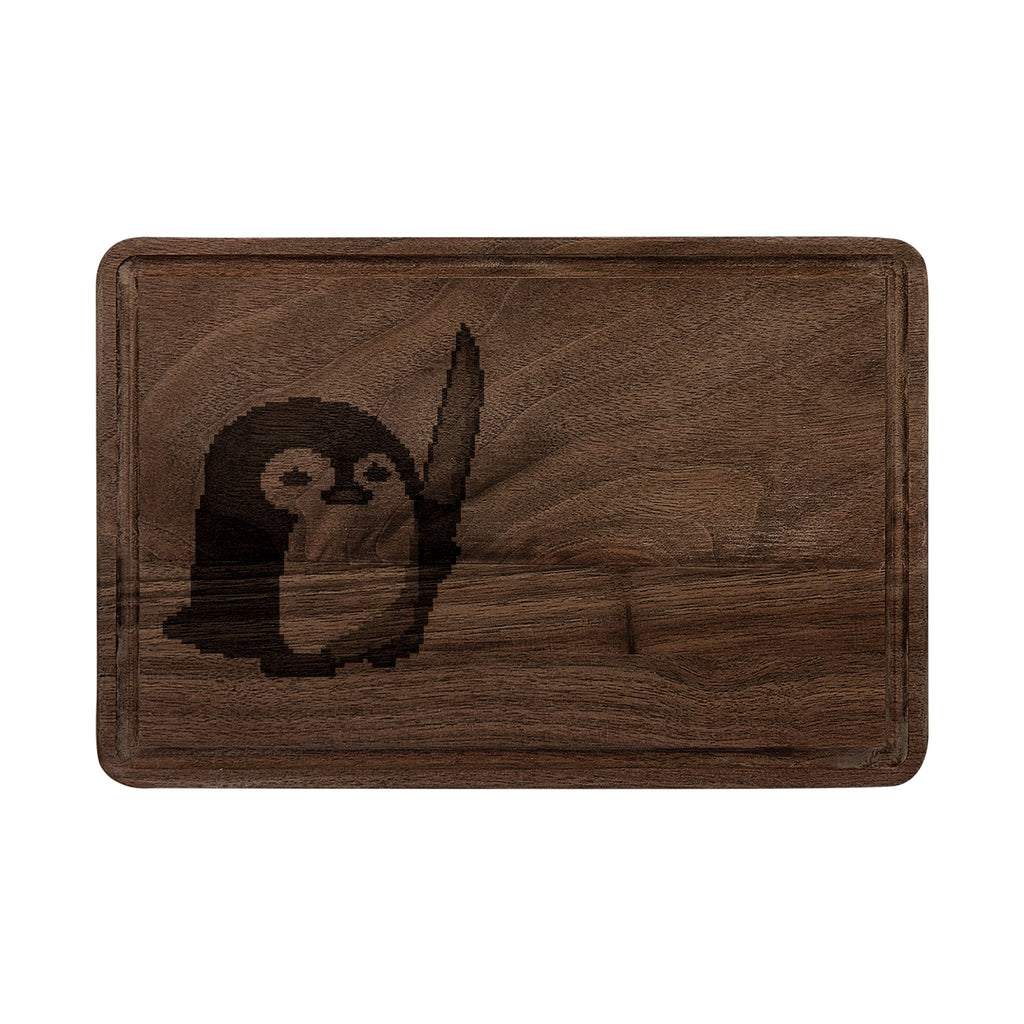 Cutting Board - Penguin Knife