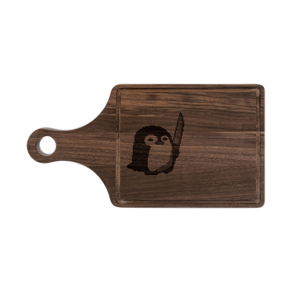 Cutting Board - Penguin Knife